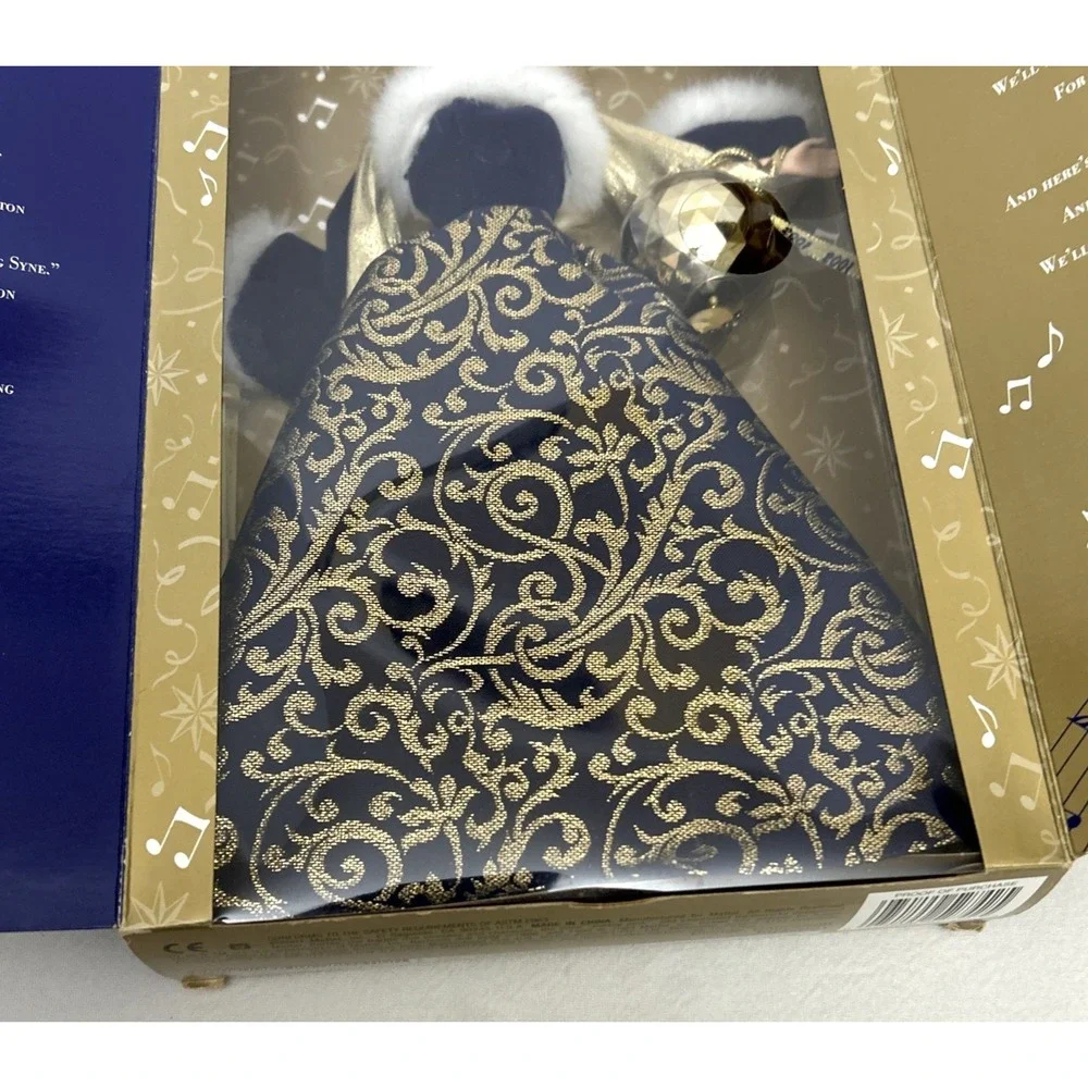 Mattel Barbie Ring in the New Year Doll Blonde 2001 Original Box #52742 Vintage‎